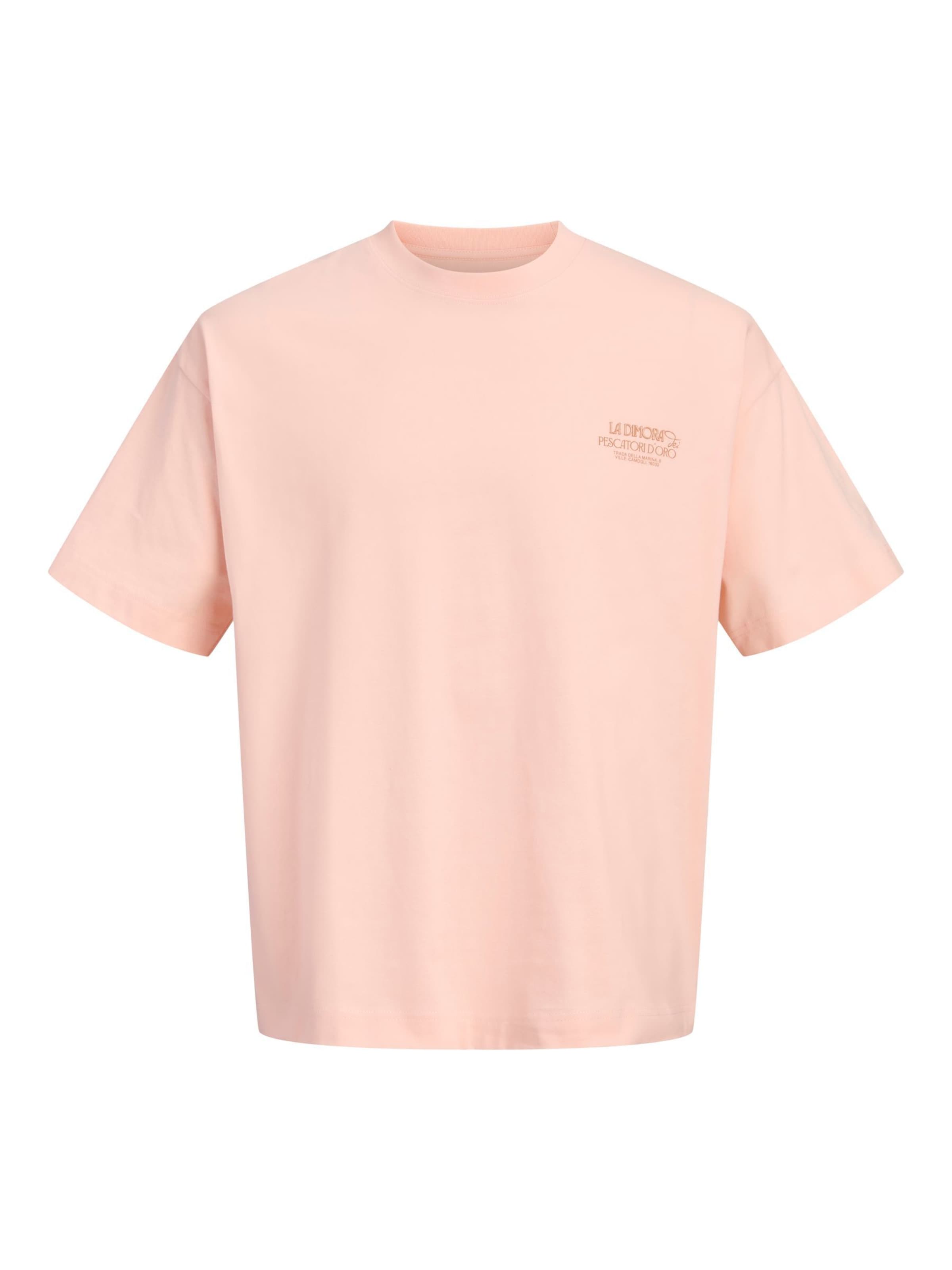 JACK & JONES Camiseta en mostaza / melocotón, Vista del producto