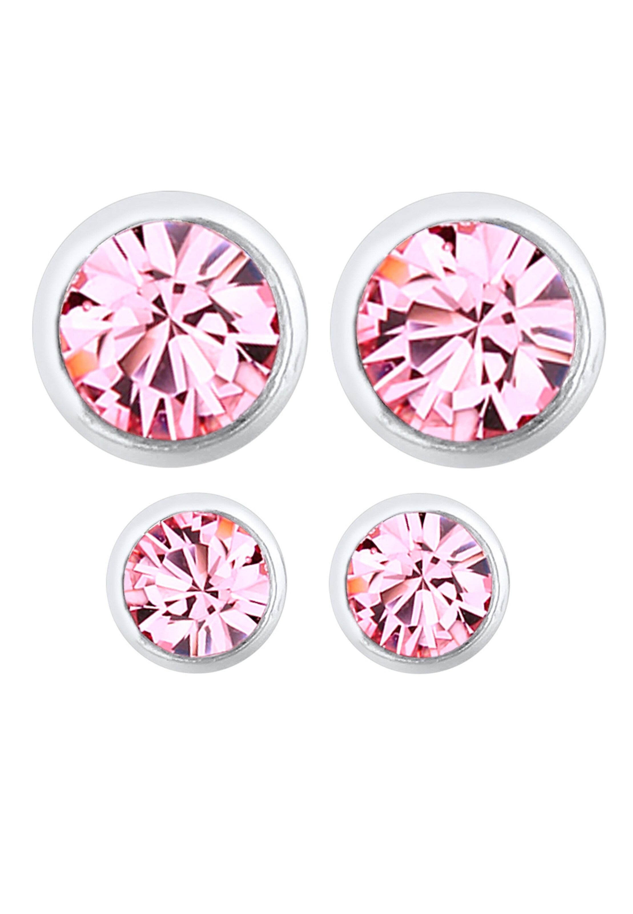 Boucles d'oreilles ELLI en rose