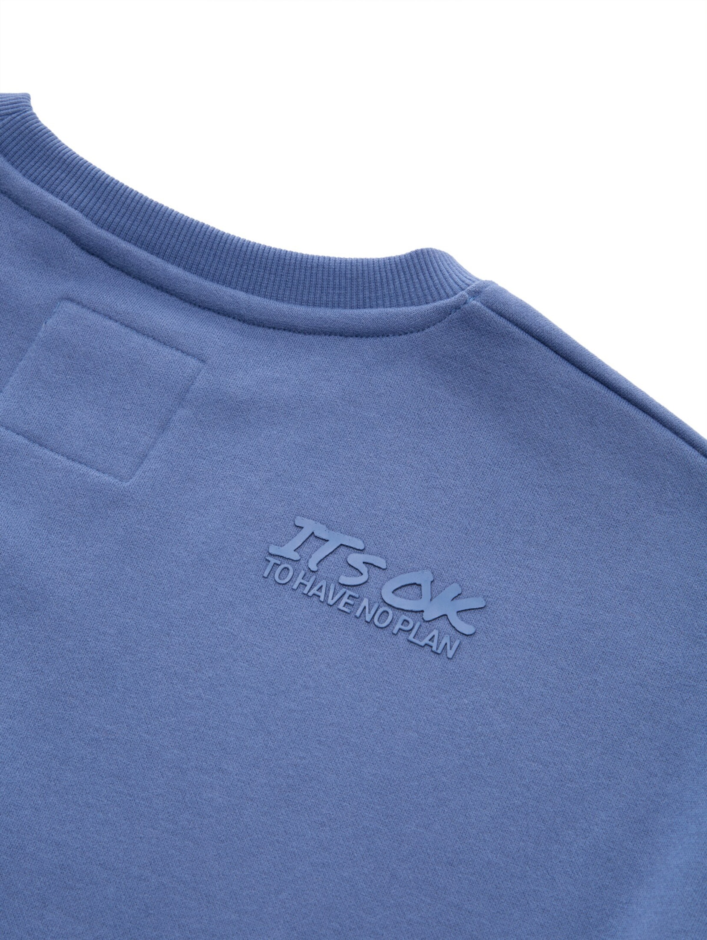 TOM TAILOR Sweatshirt in Blue