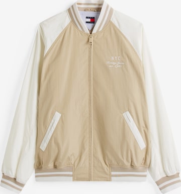 žalia Tommy Jeans Demisezoninė striukė: priekis