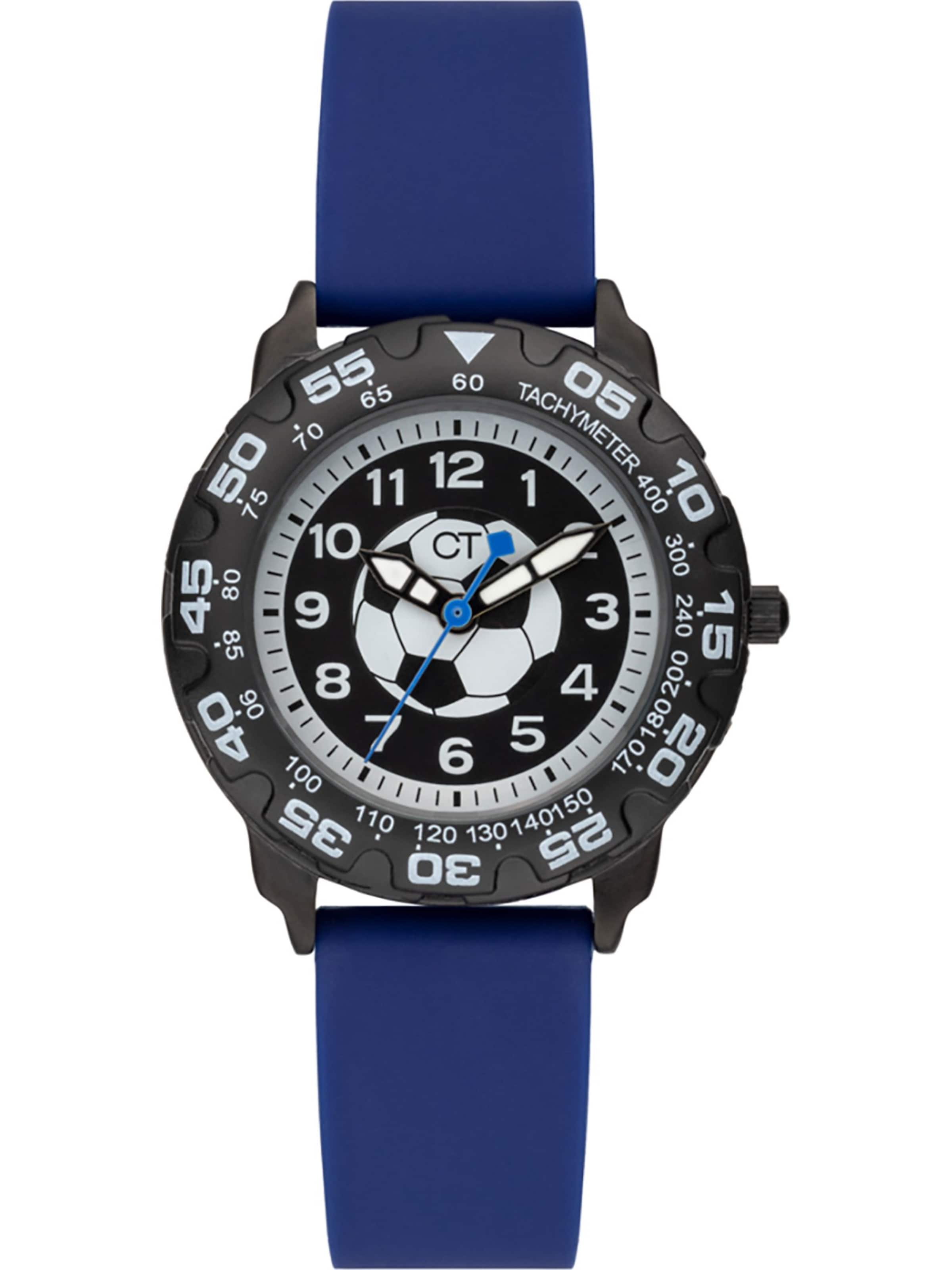 Cool Time Uhr in Blau: Vorderseite