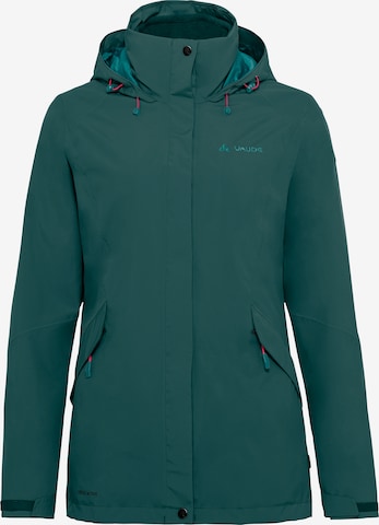 VAUDE Outdoorjas 'Rosemoor' in Groen: voorkant