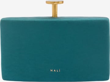 NALì Clutch 'TILLY' in Blau: Vorderseite