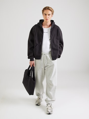 WEEKDAY Кофта на молнии в Черный