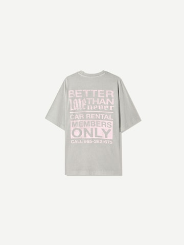 Bershka Shirt in Grijs