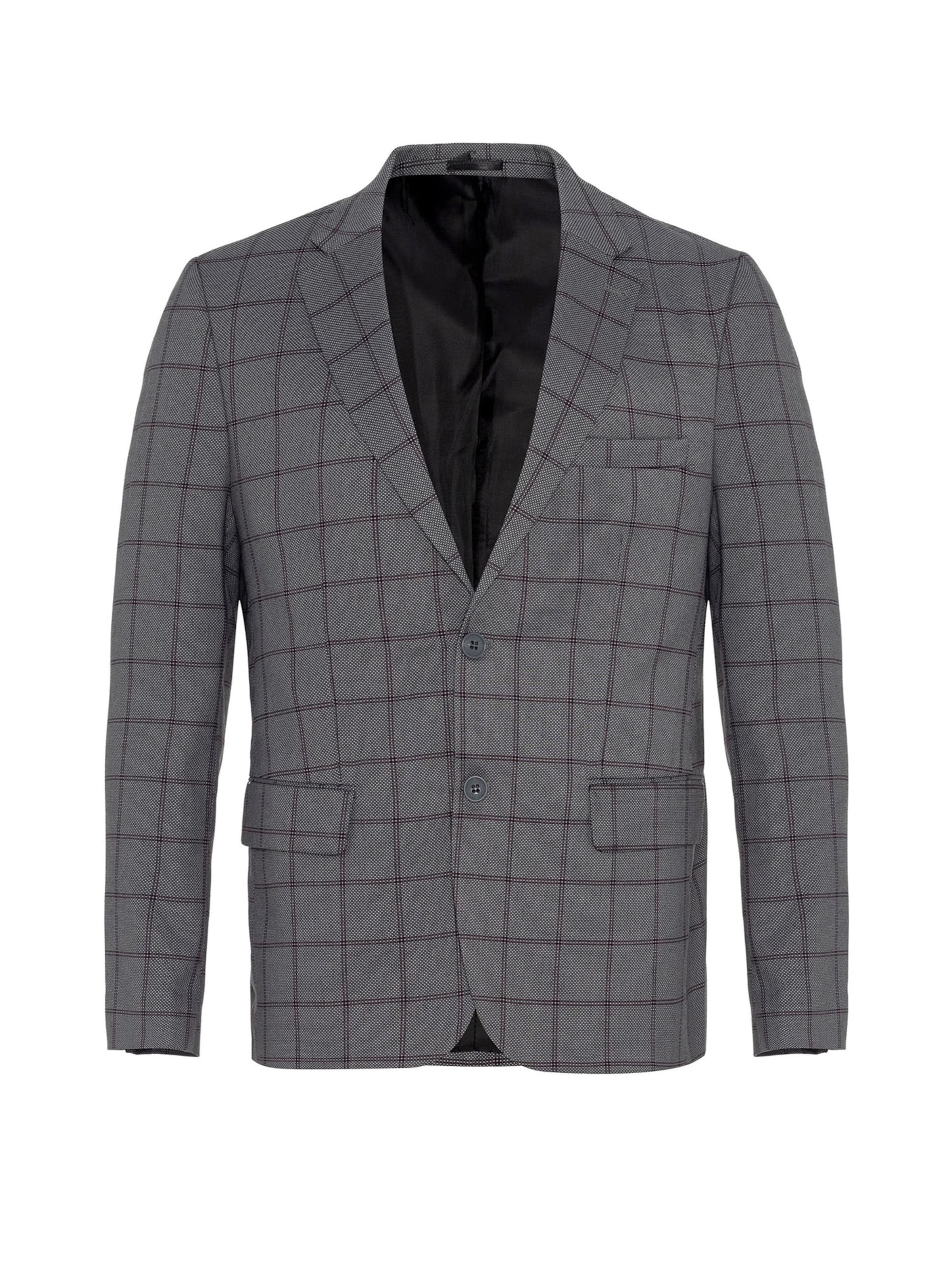 Daniel Hills Слим Пиджак в Серый: спереди