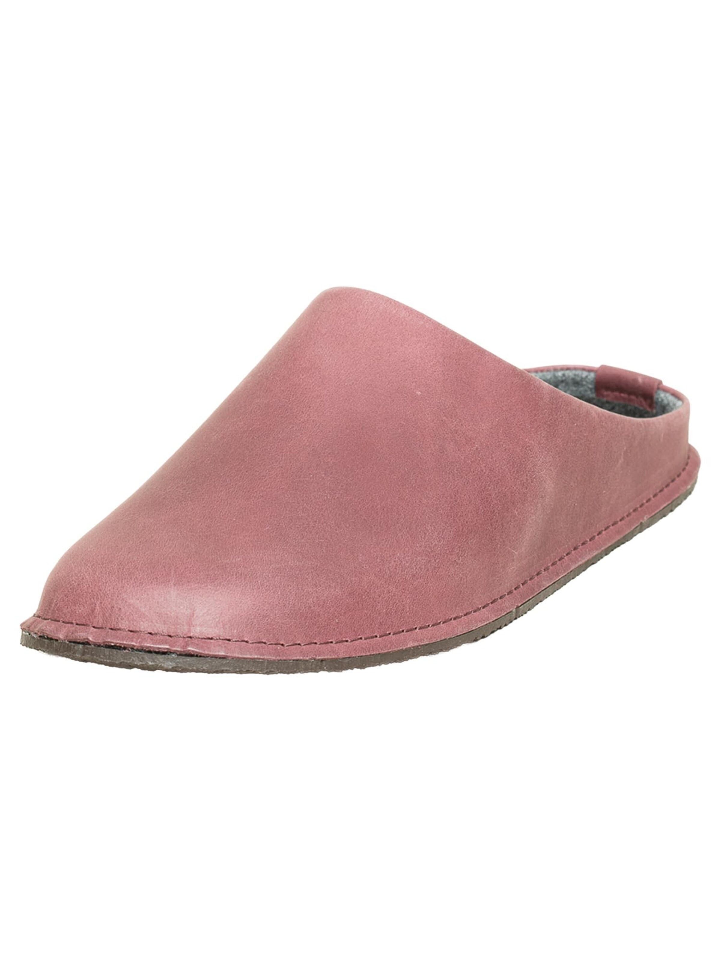 Gottstein Hausschuh 'Leather Loafer'‌‌‌‌‌‌‌‌ in Rot