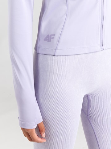 Veste de survêtement 4F en violet
