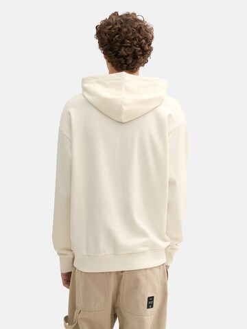 TOM TAILOR DENIM Sweatshirt in Wit