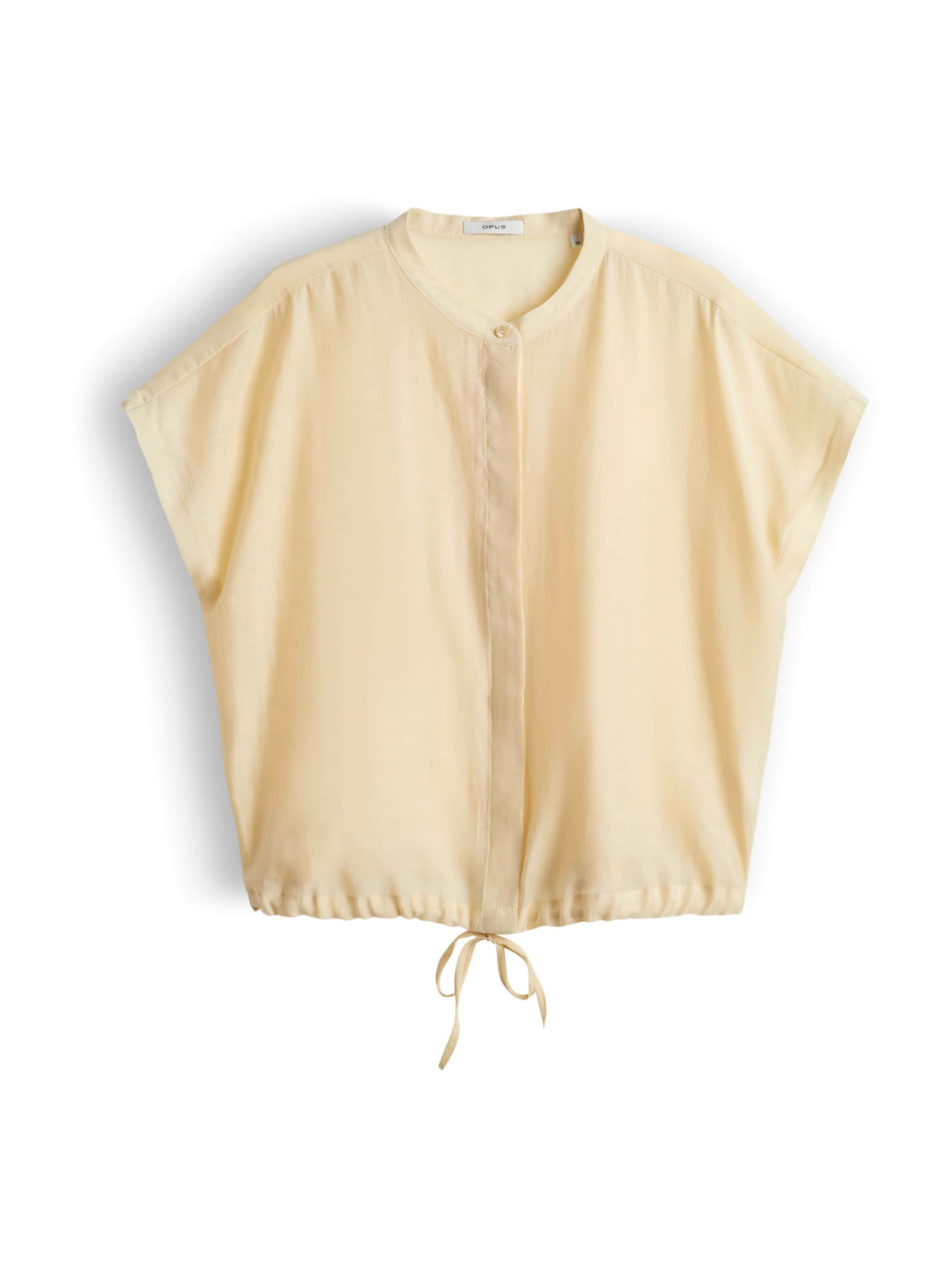 OPUS - Blusa 'Fadell' en amarillo: frente
