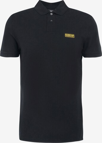 Barbour International Poloshirt in Schwarz: predná strana