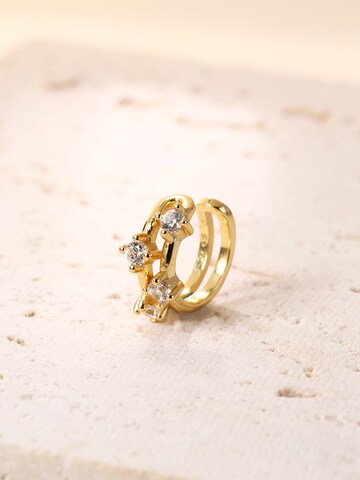 Hey Happiness - Pendientes 'Sparkle Band' en oro