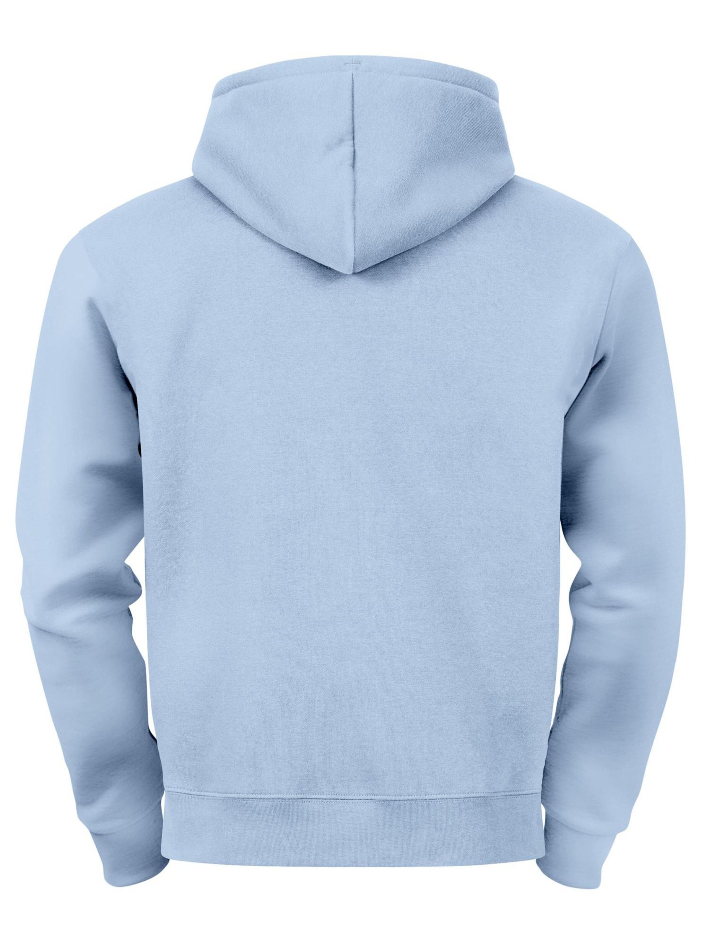 Neverless Sweatshirt 'Waldkette' in Blue