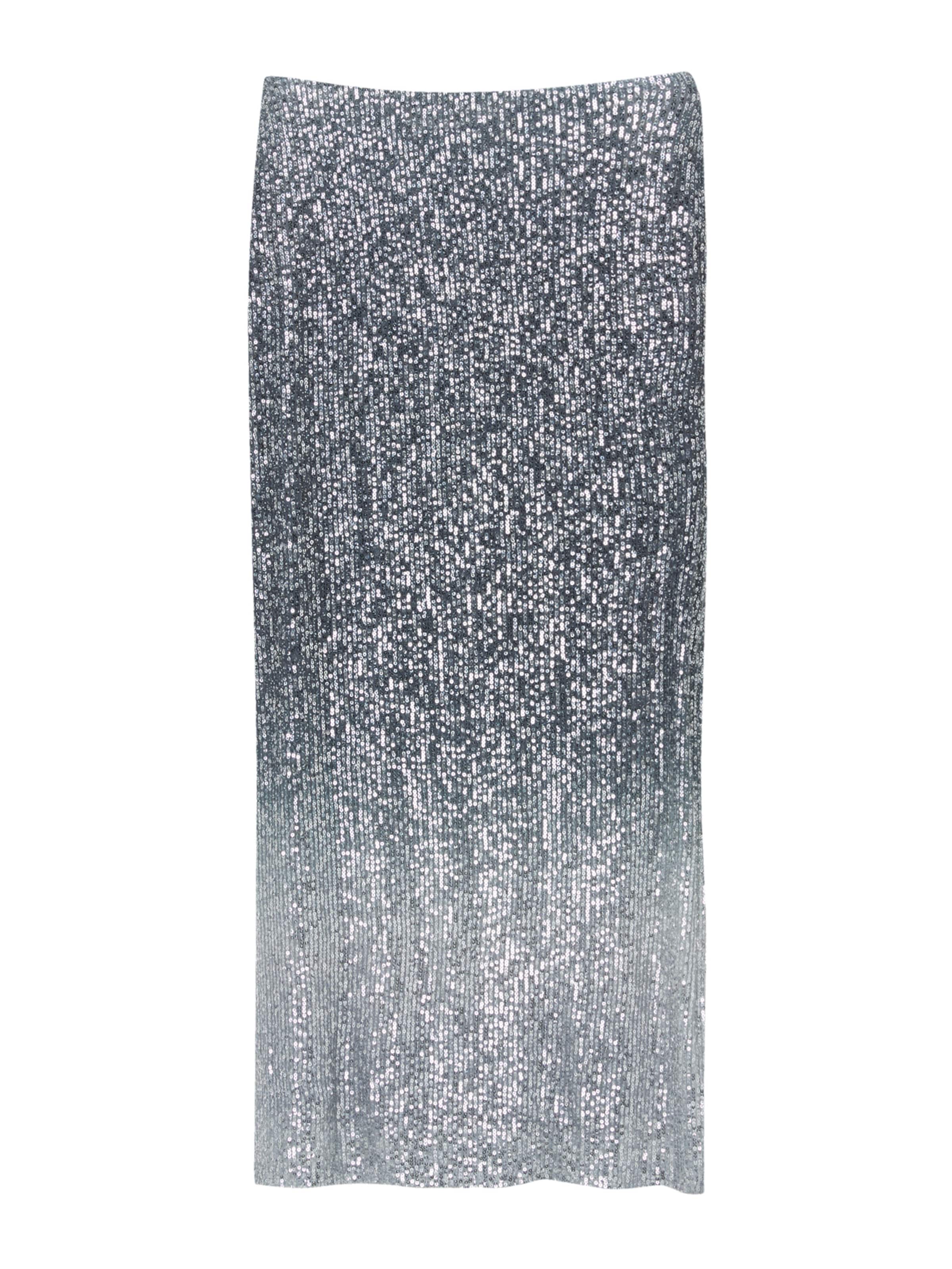 Pull&Bear Rok in Grijs: voorkant