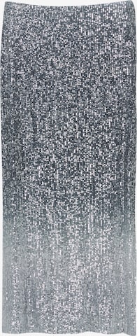 Pull&BearSuknja - siva boja: prednji dio