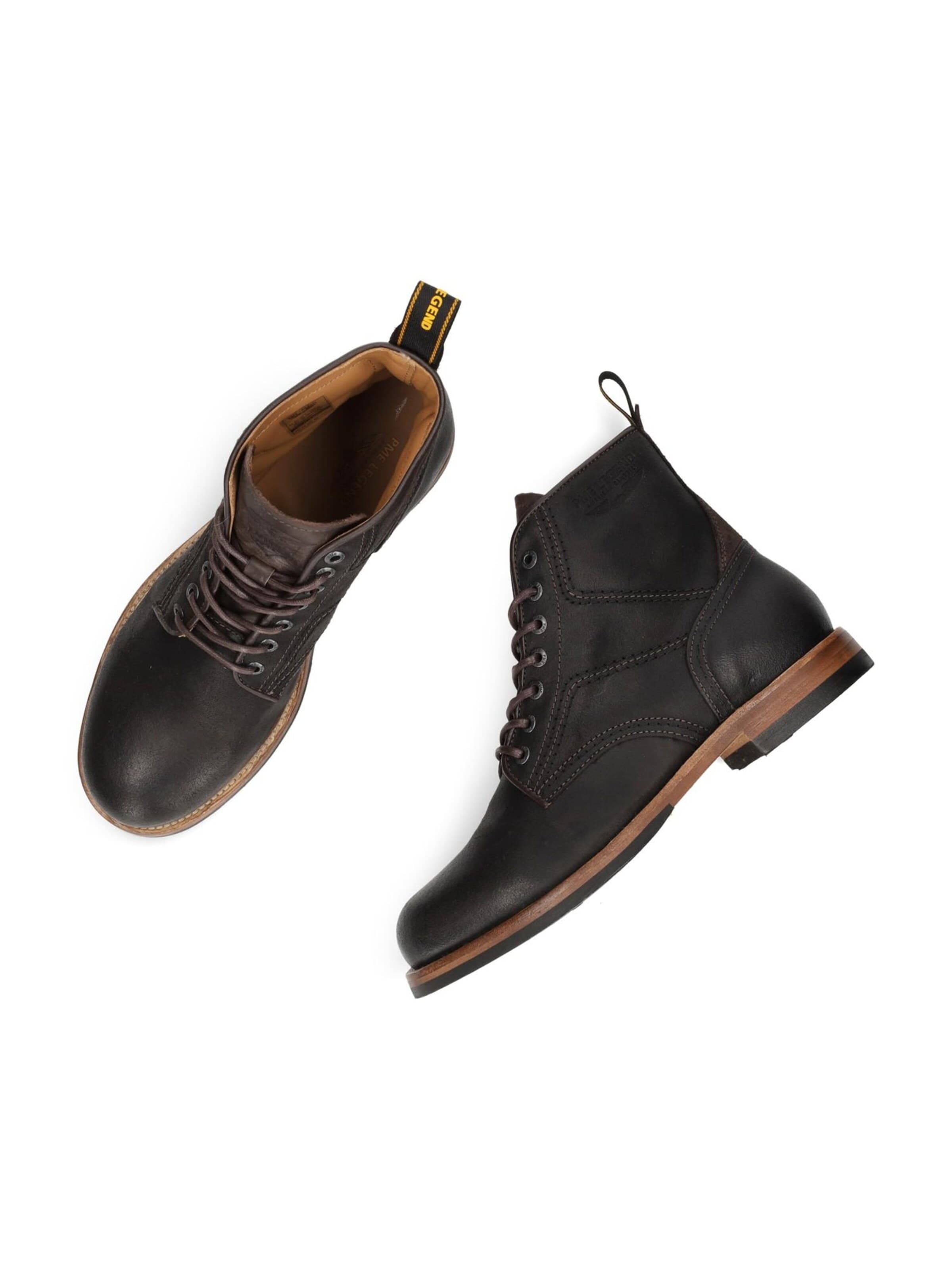 PME Legend Boots 'A.P.U. boot in waxed suede' i brun