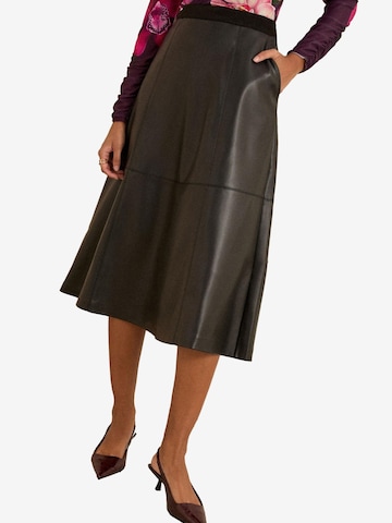 love & roses Skirt in Black: front