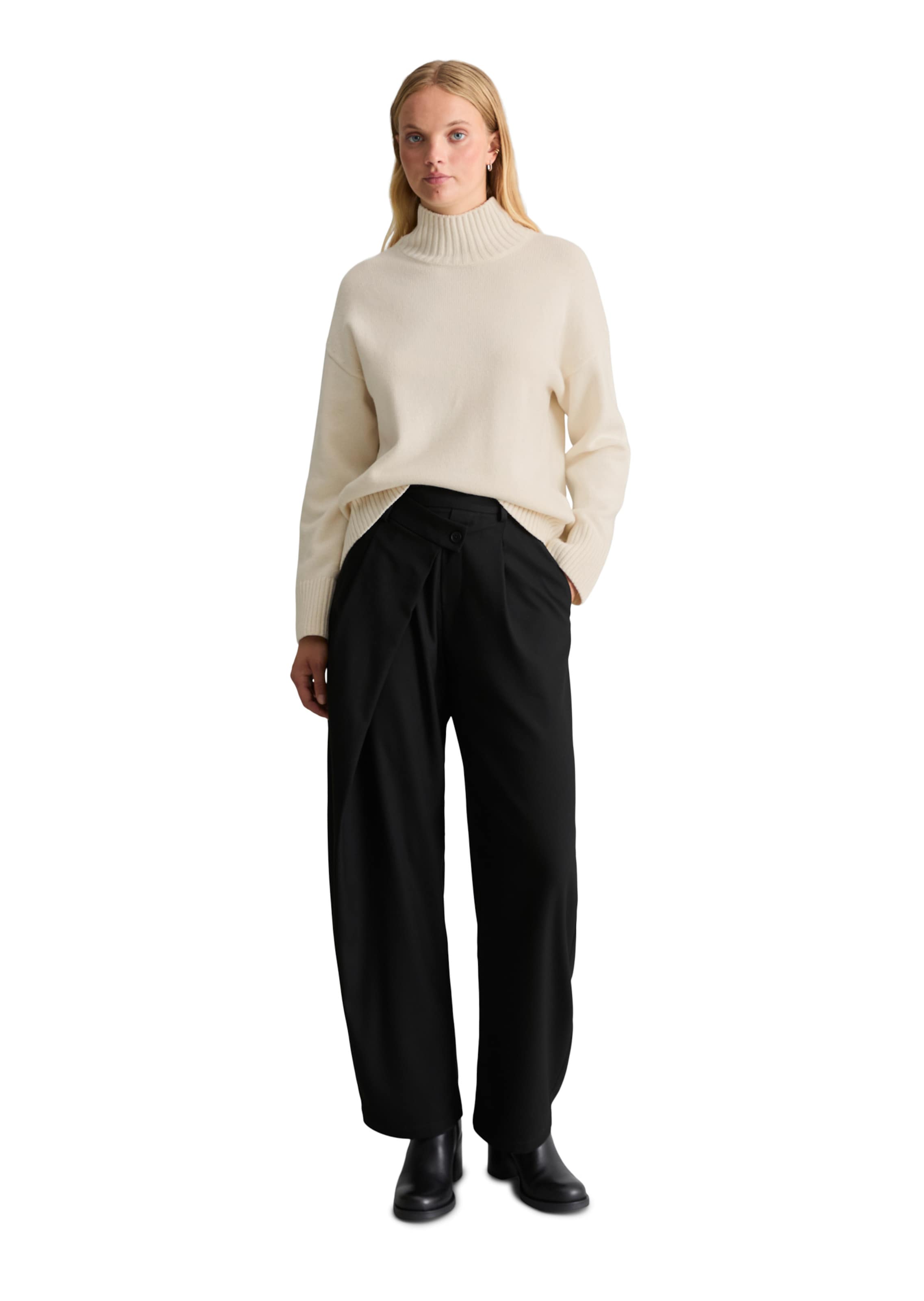 Marc O'Polo DENIM Pullover in Weiß: Vorderseite