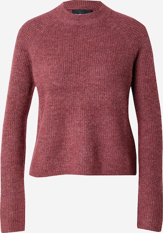 Pull-over 'Ellen' PIECES en rouge : devant