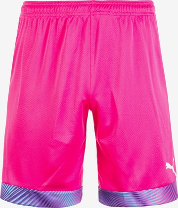 PUMA Regular Workout Pants 'Cup' in Pink: front