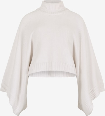 Apricot Sweater in White: front