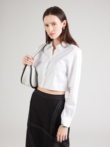 DRYKORN Blouse 'HALIDA' in Wit: voorkant