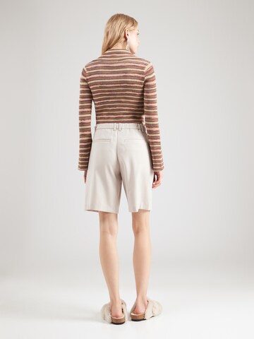 Abercrombie & Fitch - regular Pantalón plisado en beige