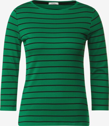 CECIL Shirt in Groen: voorkant