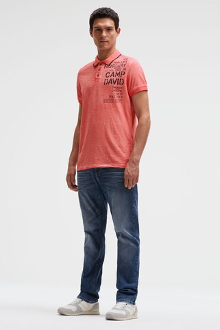 CAMP DAVID Shirt in Orange