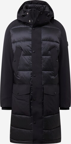 STRELLSON Zimní kabát 'Crasher' – černá: přední strana