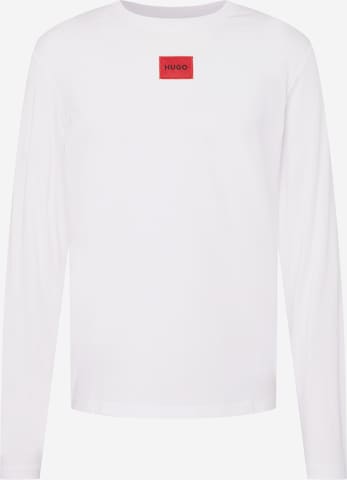 HUGO Red - Camiseta 'Diragolo' en blanco: frente