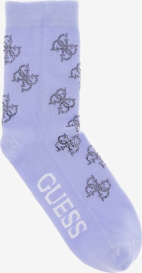 GUESS Socken in violettblau / weiß, Produktansicht