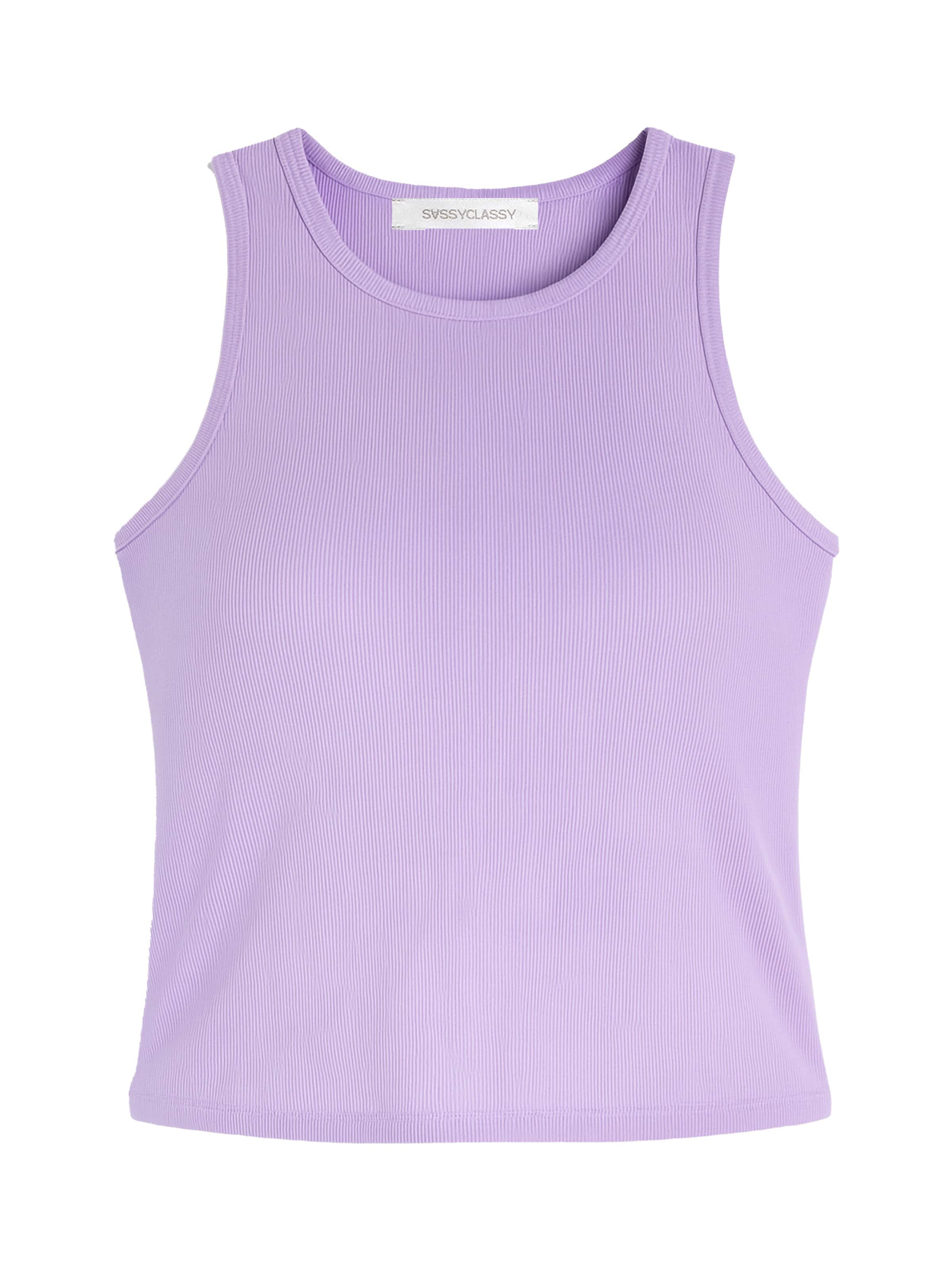 SASSYCLASSY Top‌‌‌‌‌ in Lila: Vorderseite