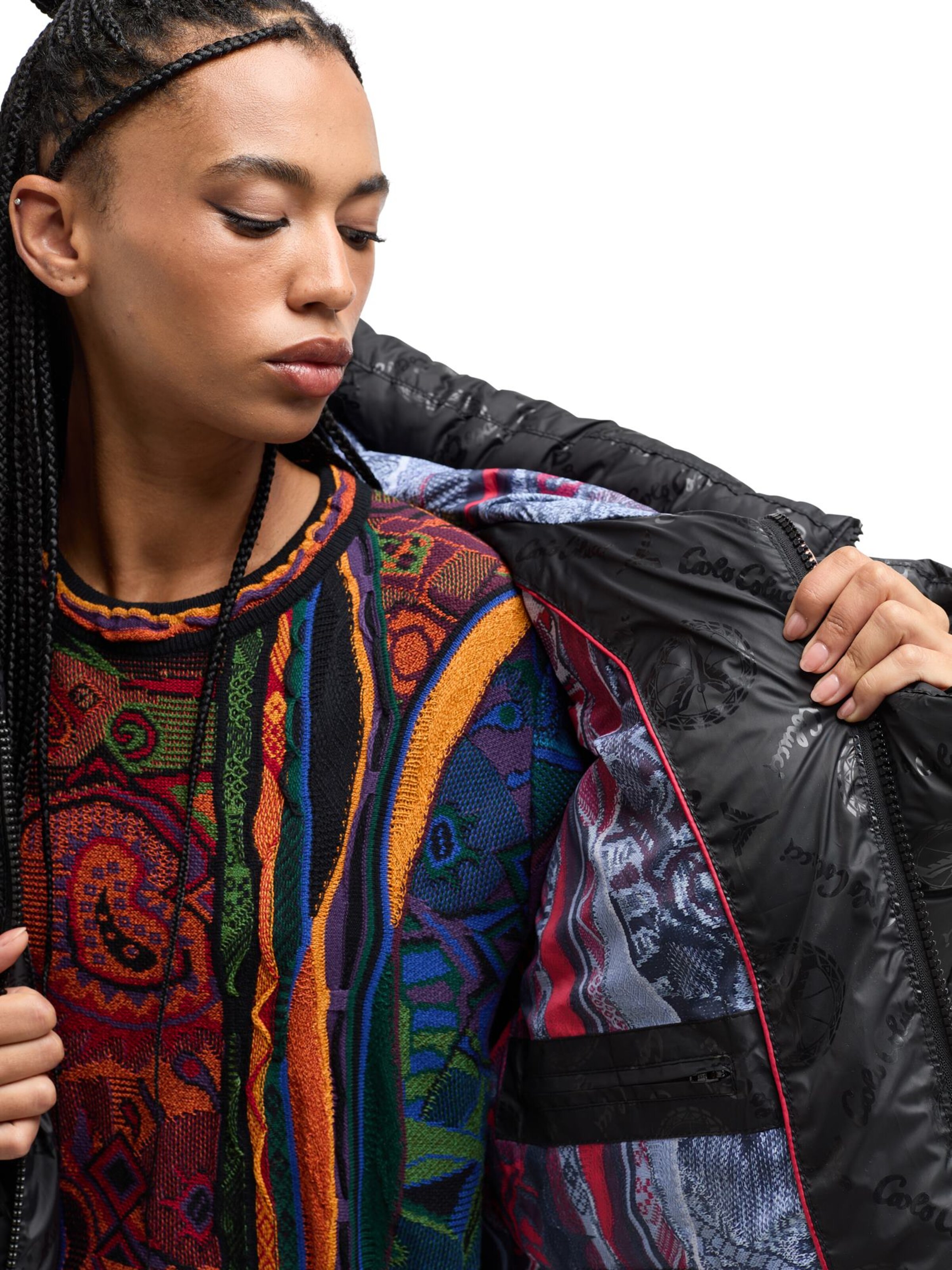 Carlo Colucci Winter Jacket ' Deane ' in Black