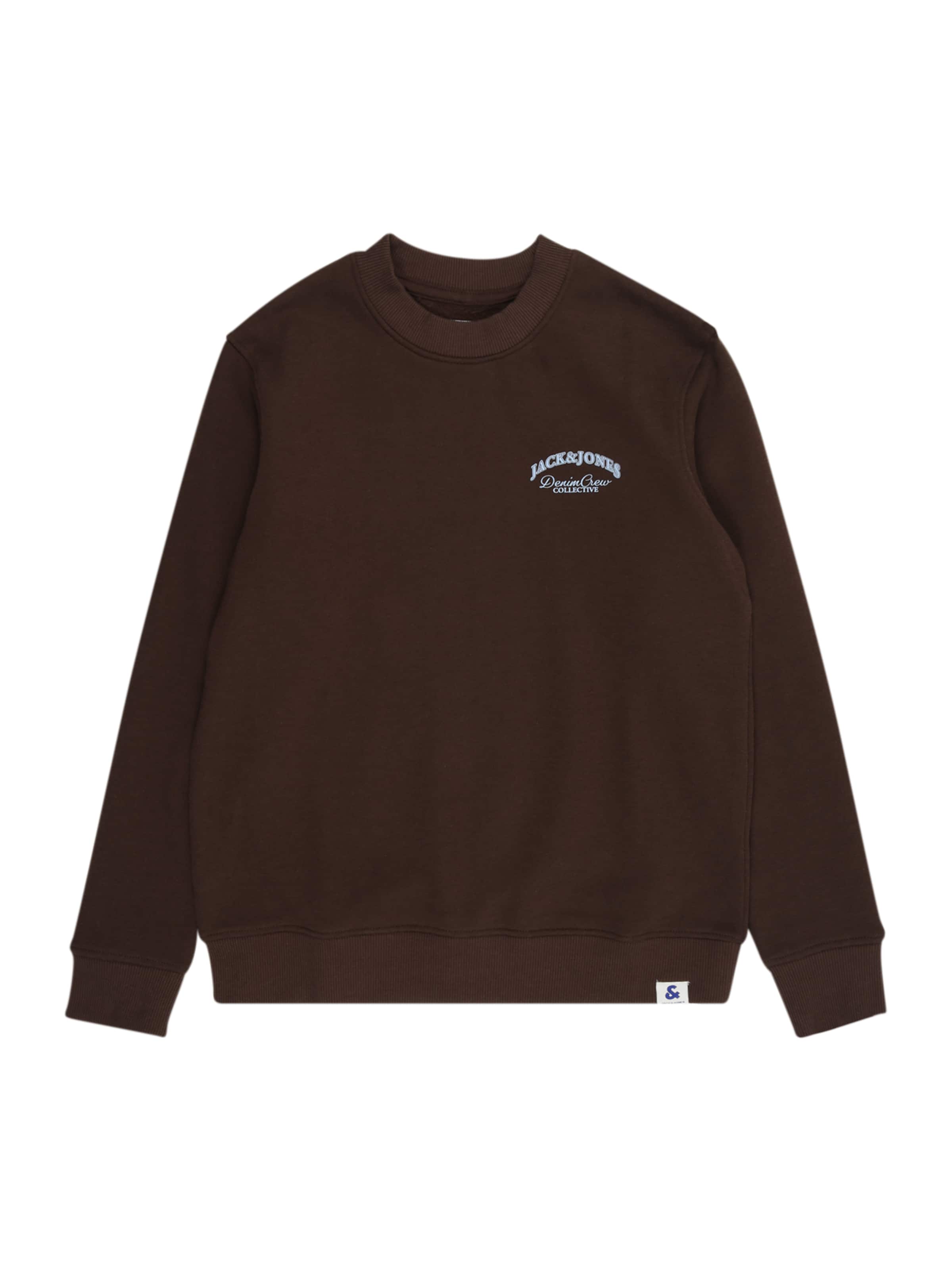 Jack & Jones Junior Collegepaita värissä ruskea: etupuoli