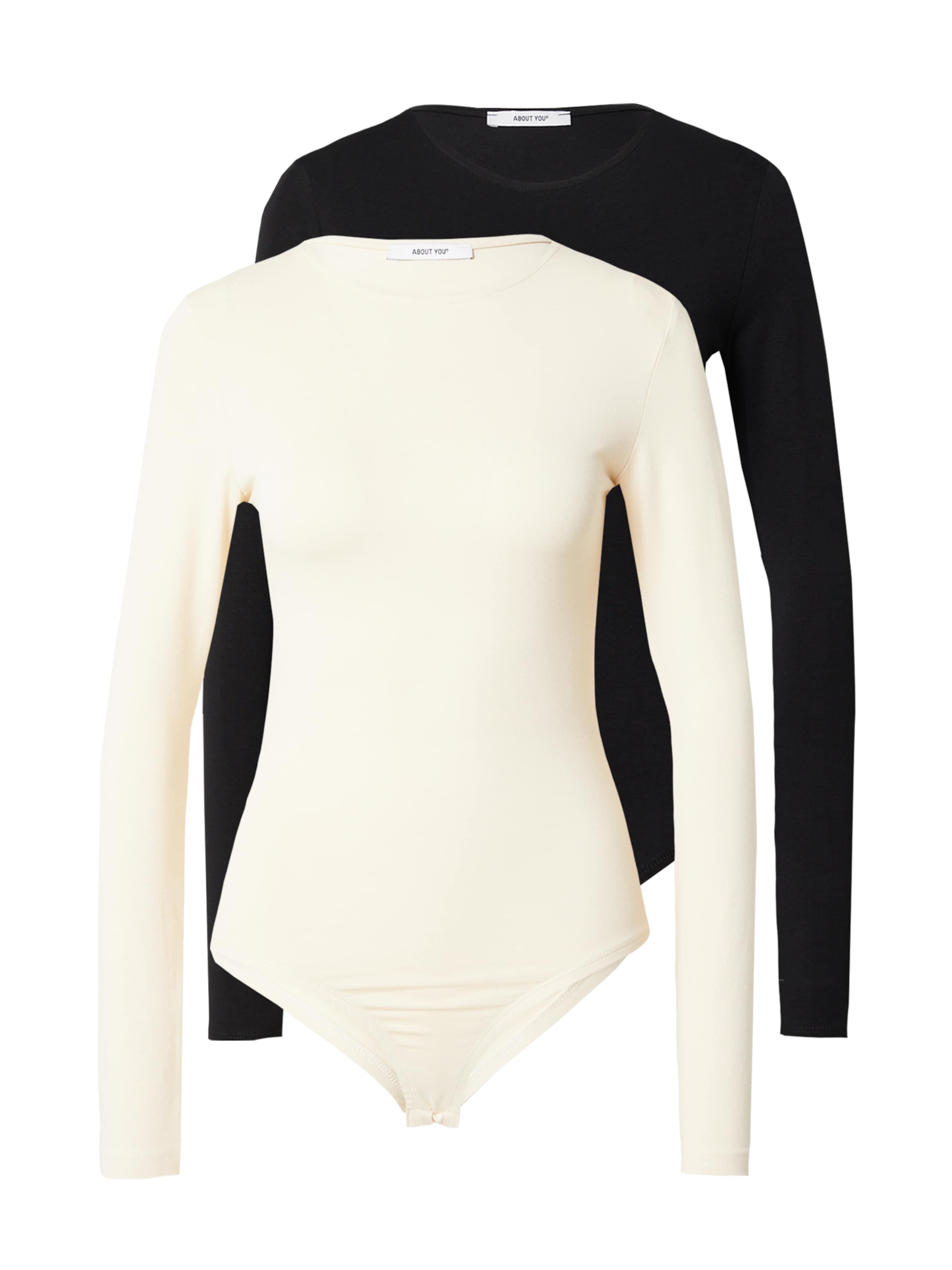 ABOUT YOU Shirts '2er pack  Lulu Body' in Beige: Vorderseite