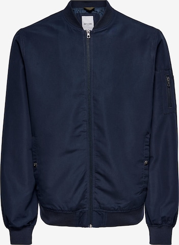 Only & Sons Between-Season Jacket 'Jack' in Blue: front
