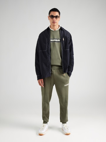 NAPAPIJRI Sweatshirt 'B-BOX' in Green