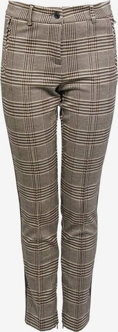 Cambio Regular Broek in Bruin: voorkant