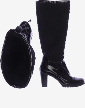 Elegance Paris Dress Boots in 39 in Black: front