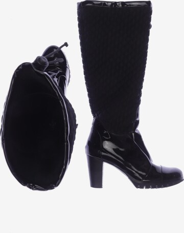 Elegance Paris Stiefel 39 in Schwarz: predná strana