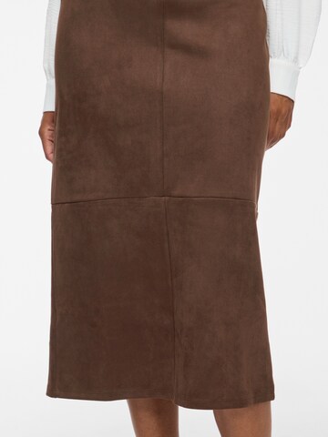 VILA Skirt 'VINANCY' in Brown