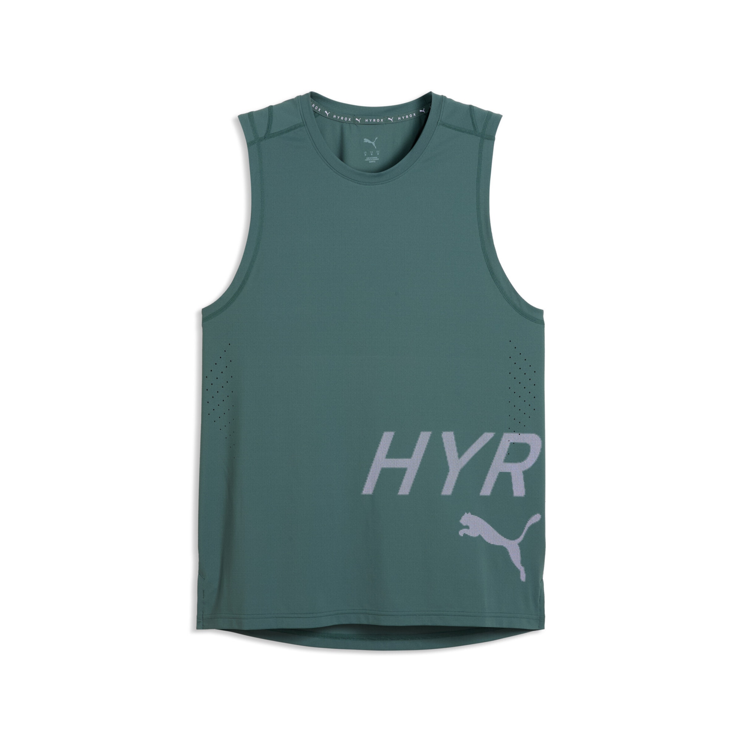T-Shirt fonctionnel PUMA en vert : devant
