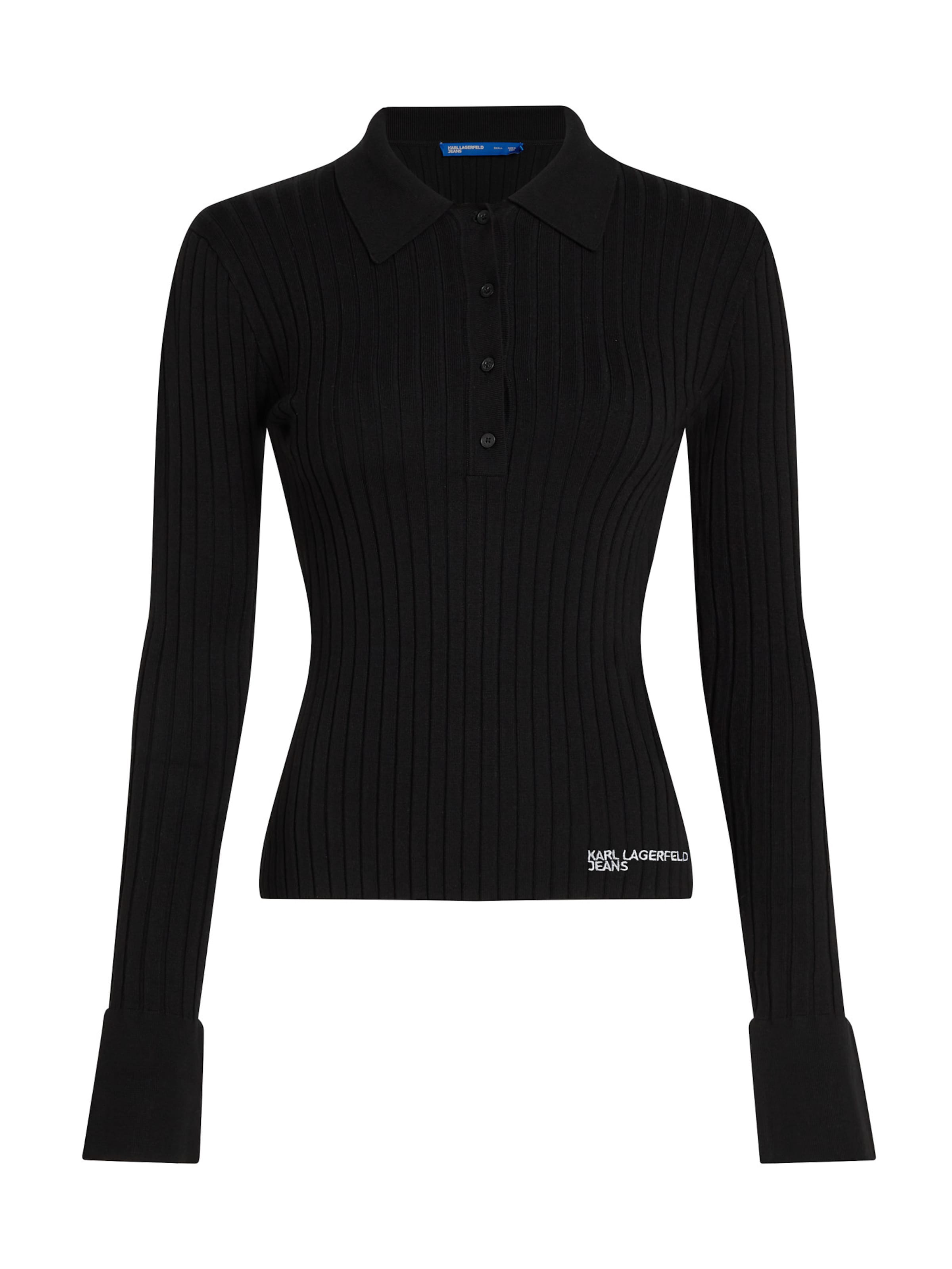 melns KARL LAGERFELD JEANS Džemperis: no priekšpuses