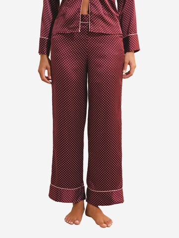 Pantaloncini da pigiama 'Artlight' di ETAM in rosso: frontale