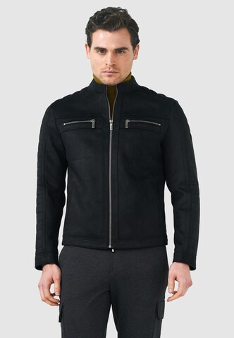 PIERRE CARDIN Between-Season Jacket in Black: front