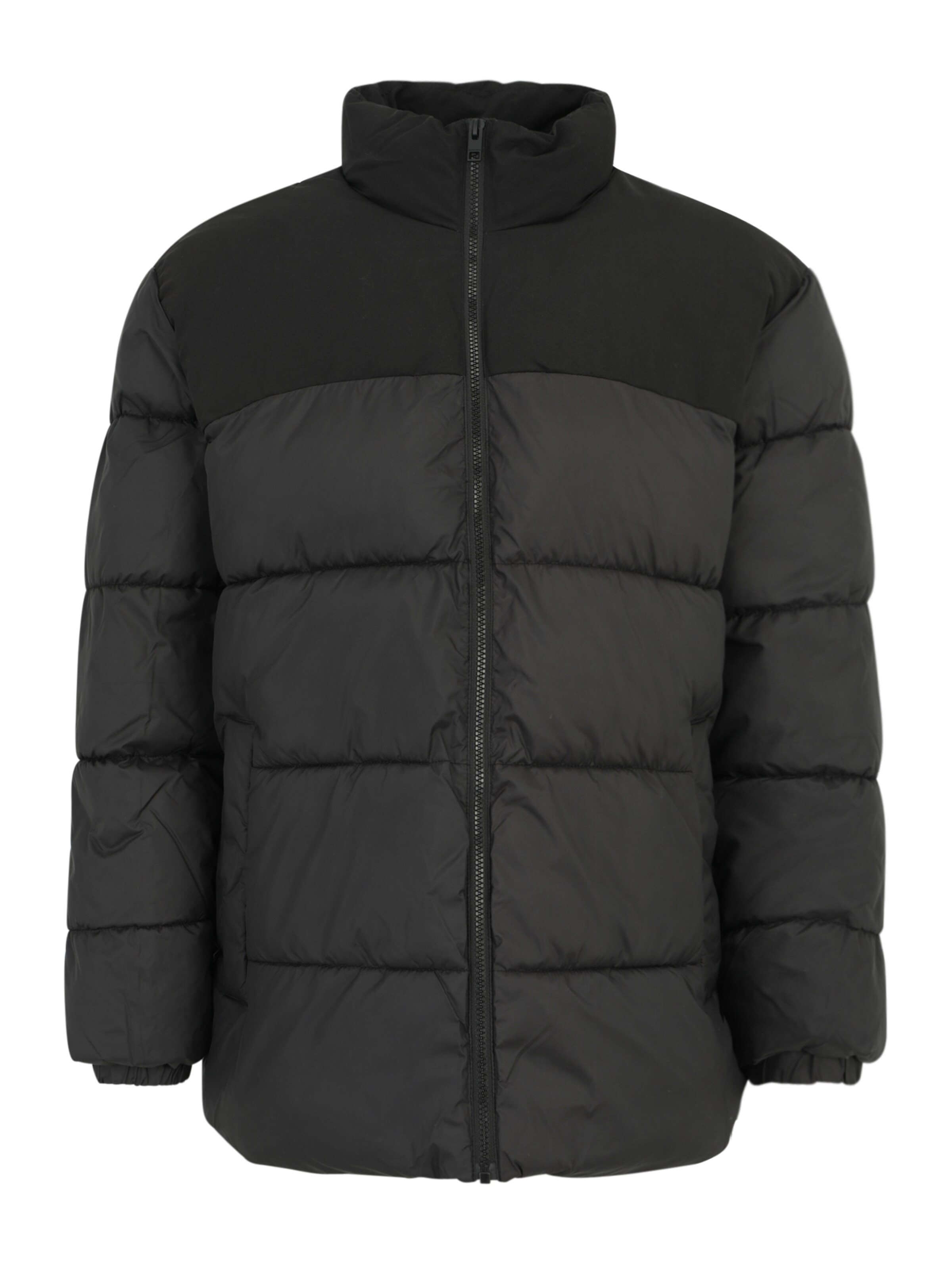 Jack & Jones Plus Overgangsjakke 'JJMoon' i sort: forside