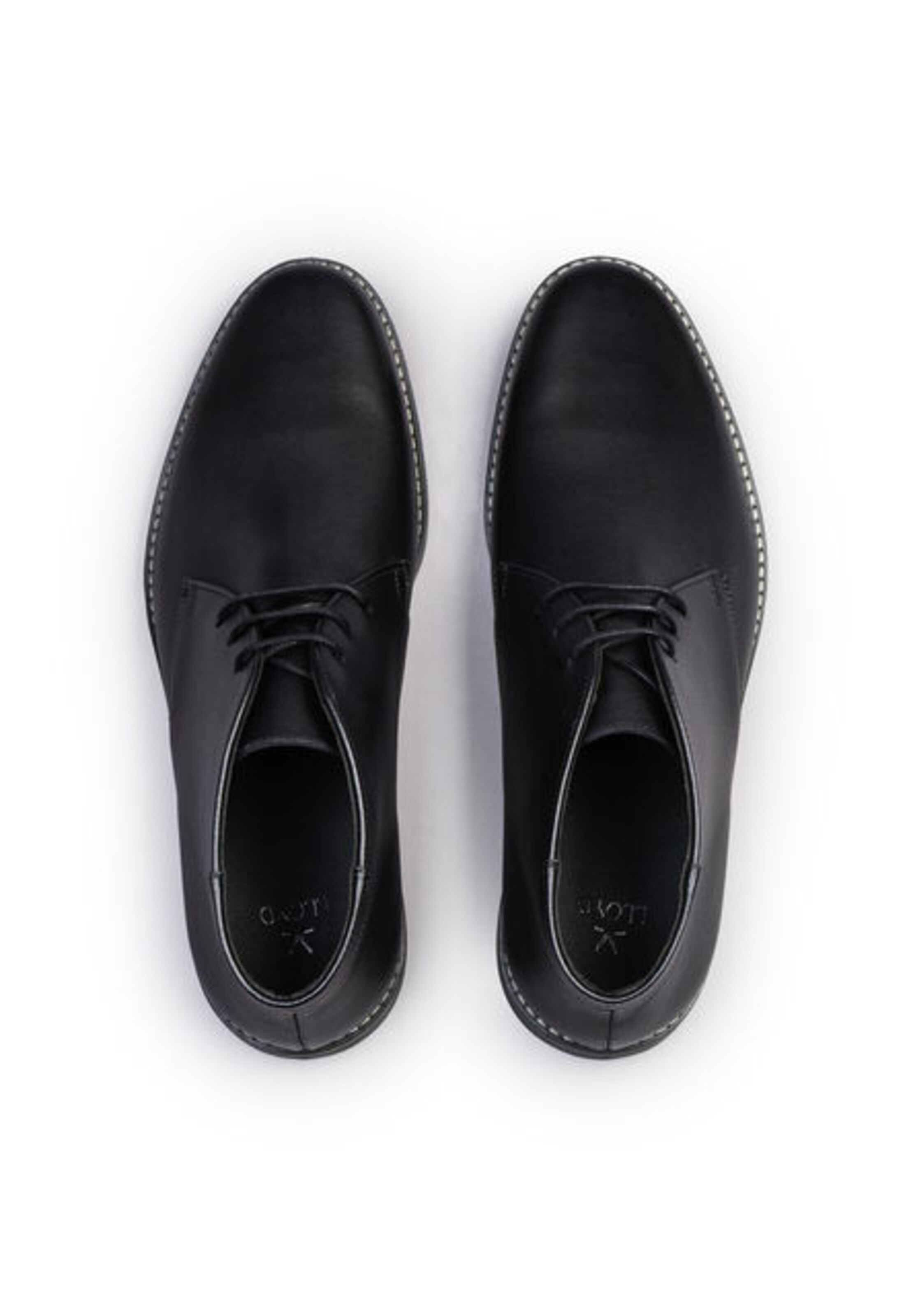 Bottes à lacets LLOYD en noir