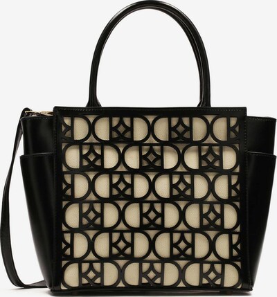 Kazar Handbag in Light beige / Black, Item view