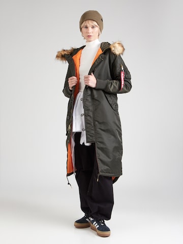 Parka d’hiver ALPHA INDUSTRIES en vert
